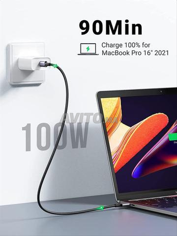 2 Câbles Ugreen Type C 100W Neufs - 2