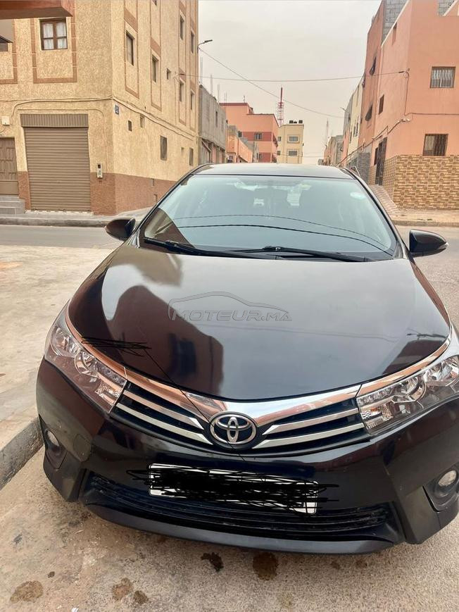 العيون حي شارع. المغرب العربي