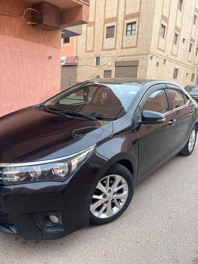 العيون حي شارع. المغرب العربي