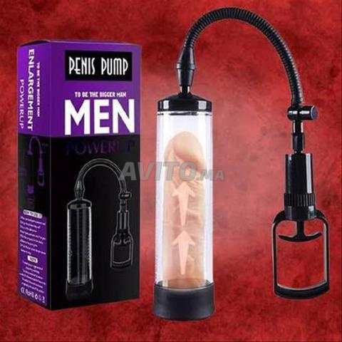 Pompe pour agrandir et allonger le pénis