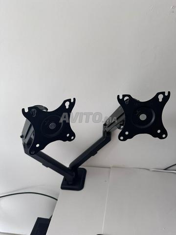 Neomounts FPMA-D650DBLACK لشاشتين - 2