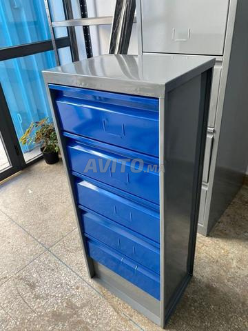 Armoire/classeur en métal pour archives/vestiaire - 2