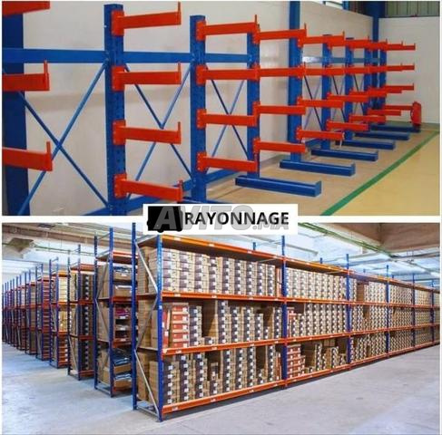 Excellents rayonnages industriels pour grandes entreprises et entrepôts