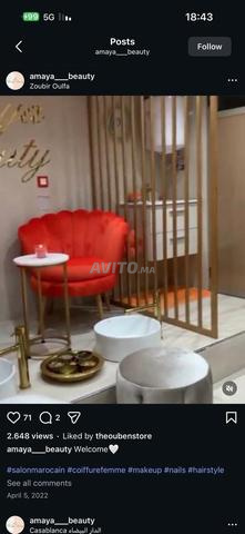 Salon de coiffure pour femmes à louer