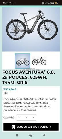 Vélo Électrique Focus Aventura 2 - 2