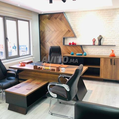 Bureau d'accueil professionnel au design élégant et de haute qualité