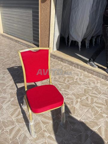 Chaise royale rouge en aluminium 1er choix - 2