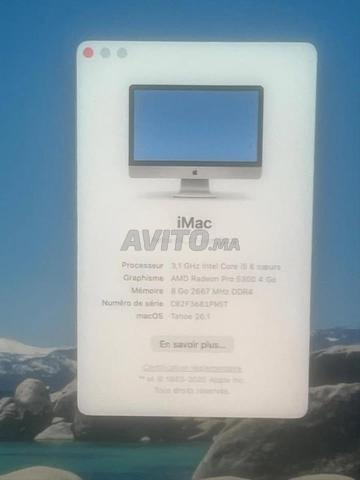 Apple iMac 27 5K 2020 - Processeur 6 Cœurs - 2