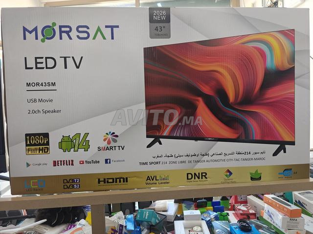 TV Smart Morsat 43 pouces