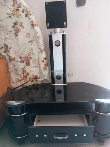 Table basse en verre pour TV - 2