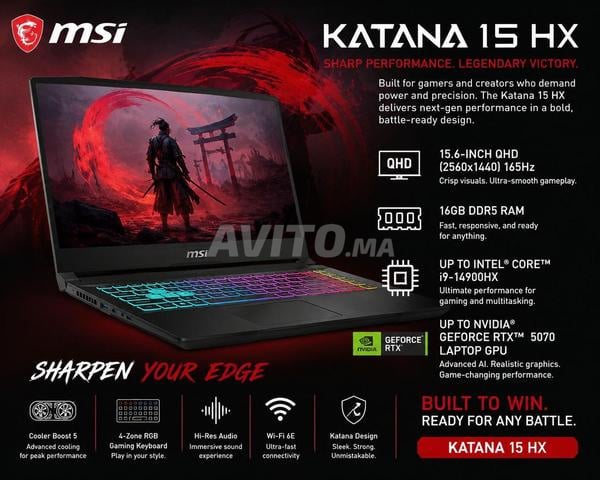 MSI KATANA 15 HX b14wgk - 2