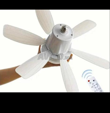 Lampe et ventilateur en même temps - 2