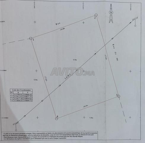 🏡 Terrain à vendre à Azla – D’har Sour | 253 m² - 2