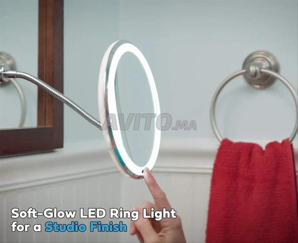 مرآة مكبرة، LED مرنة - 2