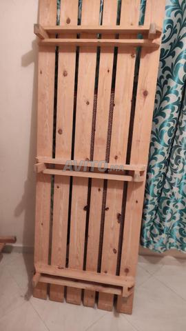2 sommiers en bois (70×190cm) - 2
