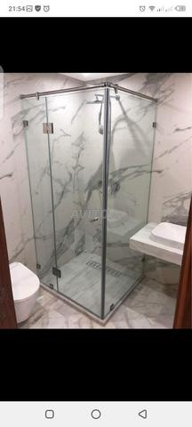 Douche en verre trempé - 2