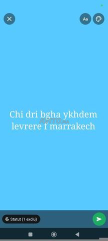 Qui cherche un travail de livreur à Marrakech