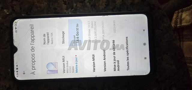 Redmi 10A 32GB Batterie 5000mAh Empreinte Digitale 4G - 2