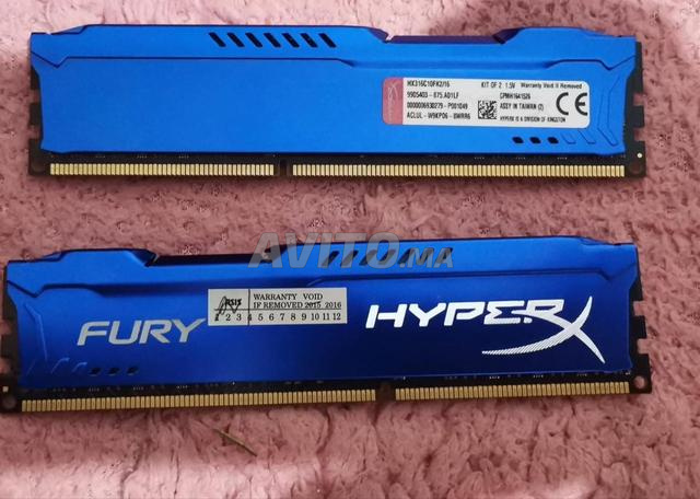 À vendre : Kit RAM HyperX Fury DDR3 16 Go 2x8 Go