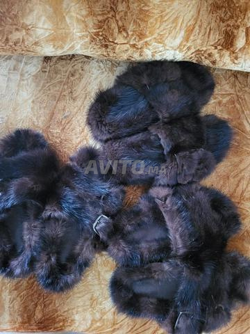 Liquidation chaussons en fourrure