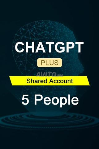 شات جي بي تي برو 1 شهر لـ 5 أشخاص