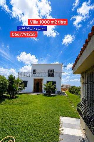 Villa 1000 m2 Sidi Rehal