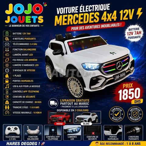 Voiture électrique Mercedes 4x4 - 2