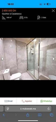 Appartement à louer 150 m² à Casablanca - 2