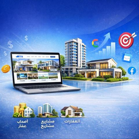 موقع عقاري للمروجين وتسويق SEO