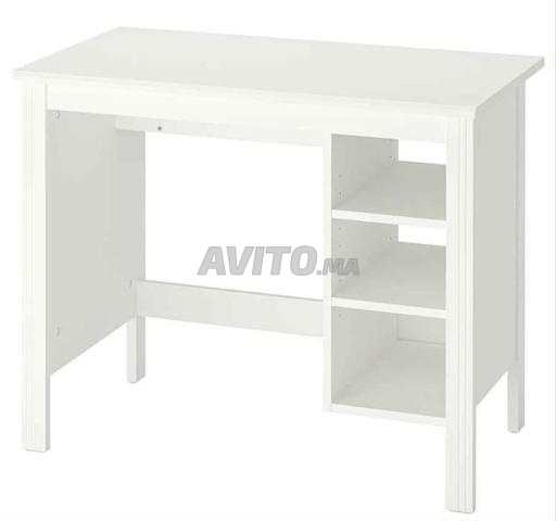 Bureau Blanc IKEA neuf – moderne et pratique