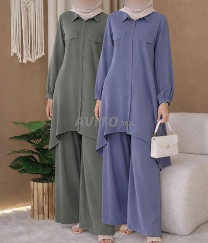 طقم محتشم متوفر بمقاسات M. L. XL. XXL. XXXL. - 2