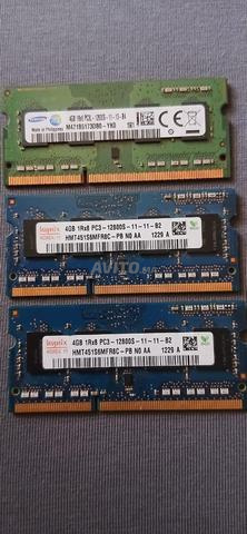 Lot de 3 RAM Laptop DDR3 Samsung & Hynix - 2