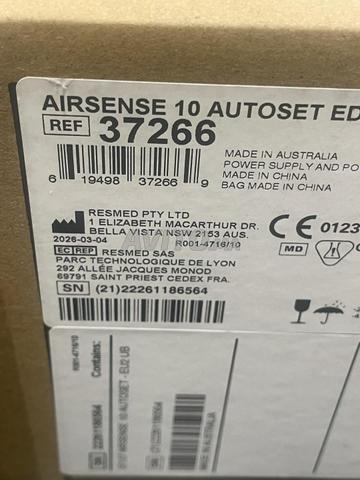 CPAP ResMed AirSense 10 AutoSet avec Masque - 2