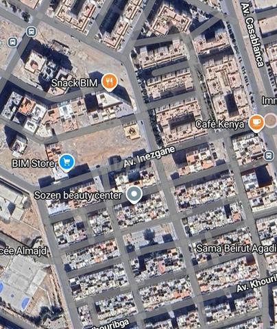 Terrain 334 m2 R3 à Hay Mohammadi