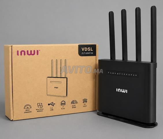 Routeur et Point d'Accès ZLT INWI AC1200 5G 🛜