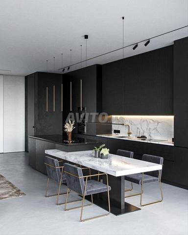 Cuisine Moderne & Habillage Mural - 2