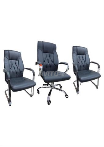 Pack chaise/chaise bureau/vestiaire - 2