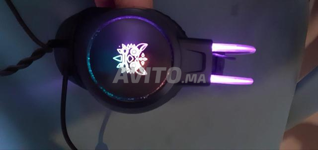 Casque gamer RGB Onikuma de bonne qualité avec splitter - 2