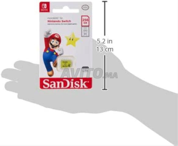 SanDisk MicroSDXC Nintendo SWITCH 256Gb 100MB/S - 2