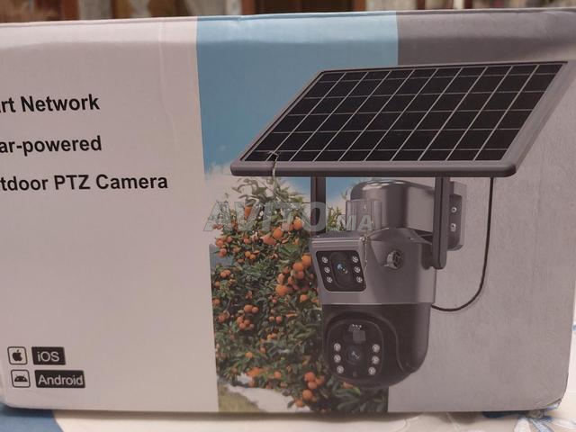 Caméra de surveillance solaire.
