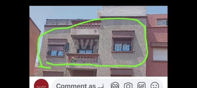 Appartement au 2ème étage et garage en terrasse