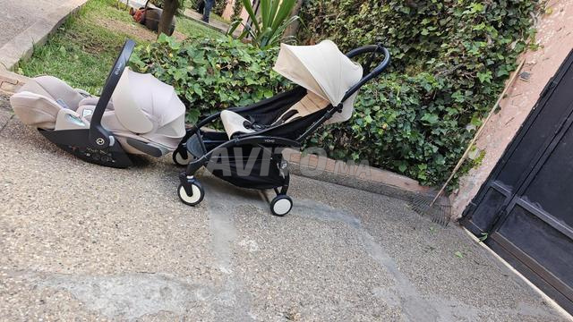 Pack Yoyo 2 beige avec cosy Cybex Cloud T plus