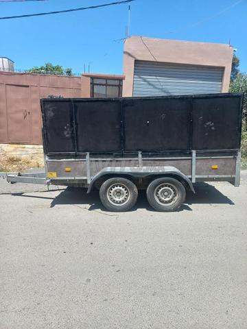 مقطورة أمتعة أو غيرها