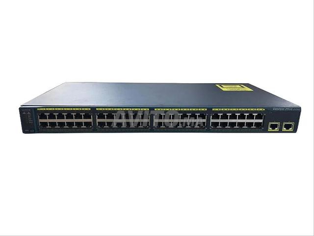 سيسكو كاتاليست 2960 48 منافذ 2 SFP مجدد - 2