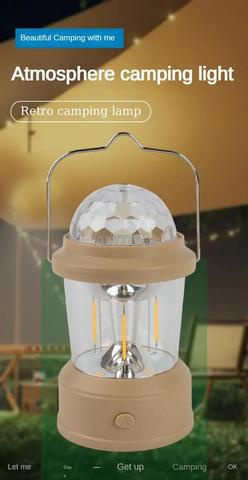 Lampe de camping lumineuse rechargeable - 2