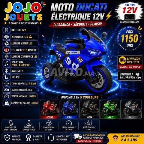 MOTO DUCATI ÉLECTRIQUE 12V ⚡️