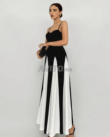Robe noir et blanc - 2