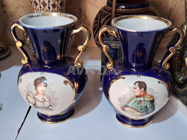 belle paire de vase porcelaine Napoléon - 2