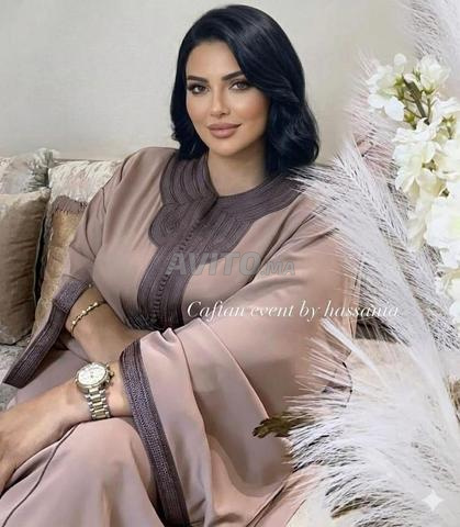 Gandoura marocaine élégante pour mariages et occasions - 2