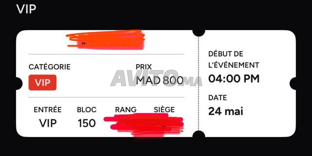 Ticket Asfar VIP - 2